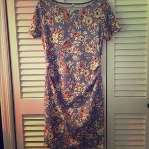 Pinkblush maternity floral dress